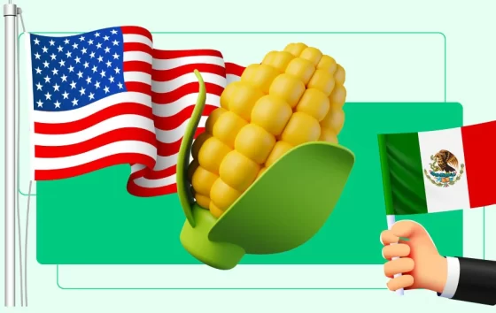 El maíz transgénico enfrenta a EE.UU., Canadá y México